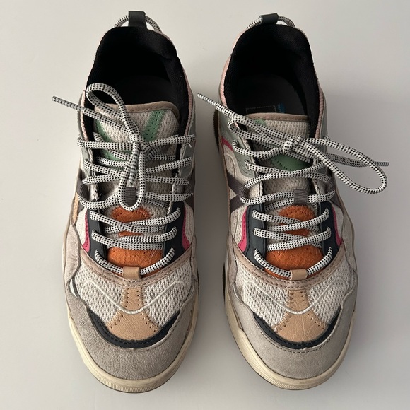Women’s Vans Varix Suede Multi Turtledove Pastel color Sneakers W 7 M 5.5 - Picture 1 of 12